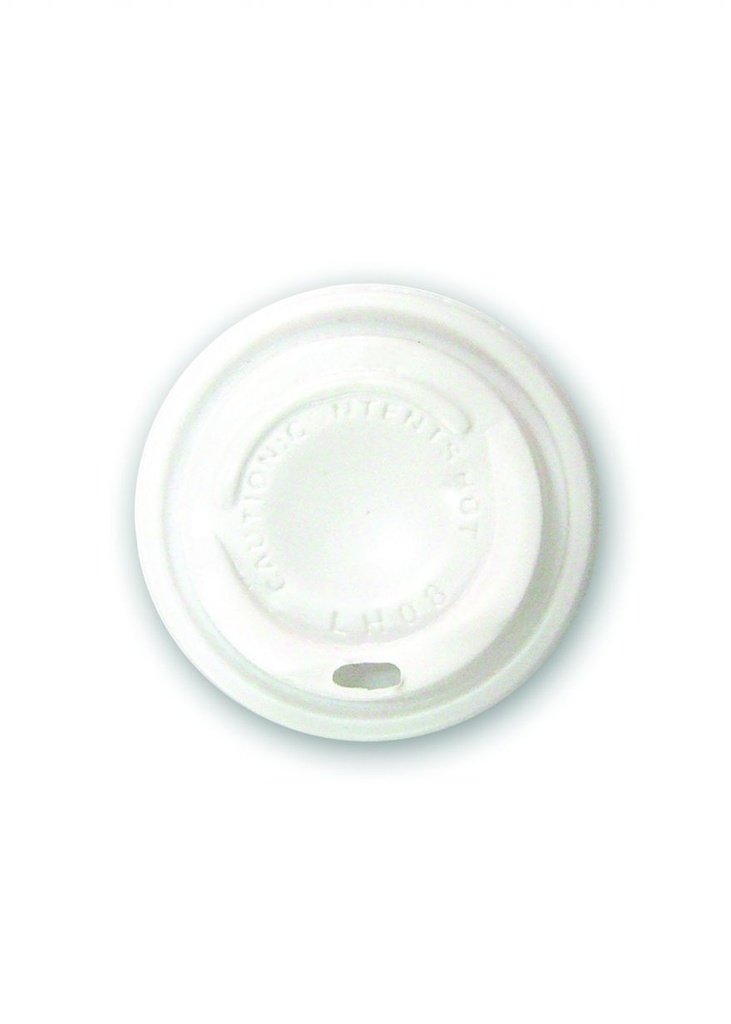 White covers cups 12 OZ 1000 Pcs / غطاء اكواب ابيض 12 اونص كرتون 1000 حبة