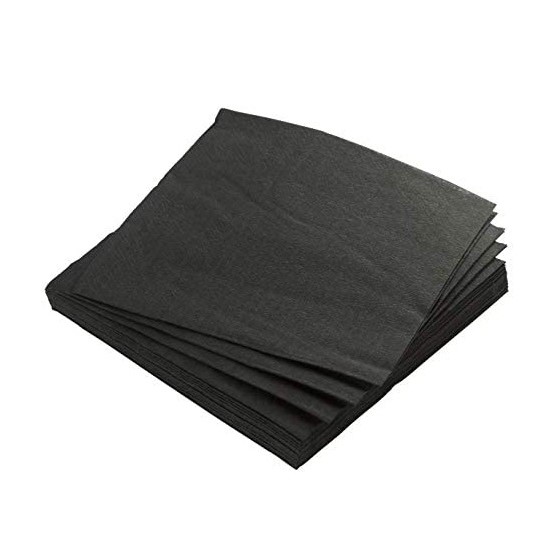 Black Paper Napkin 23x23cm 2Ply 2000/pcs /مناديل نابكن 23×23 سم اسود ورق طبقتين 2000 حبه