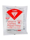 CAFEC V60 4cups filter 80 pieces / كرتون فلاتر ورقي أبيض من كافيك مقاس 02