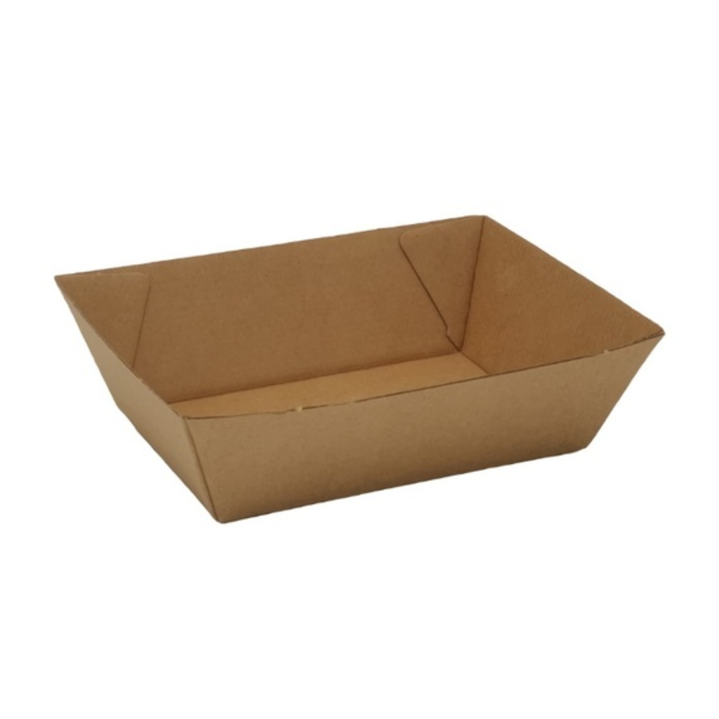 Kraft Paper plate FT5 500 Pieces / صحن ورق كرفت مموج اف تي 5 كرتون 500 حبه