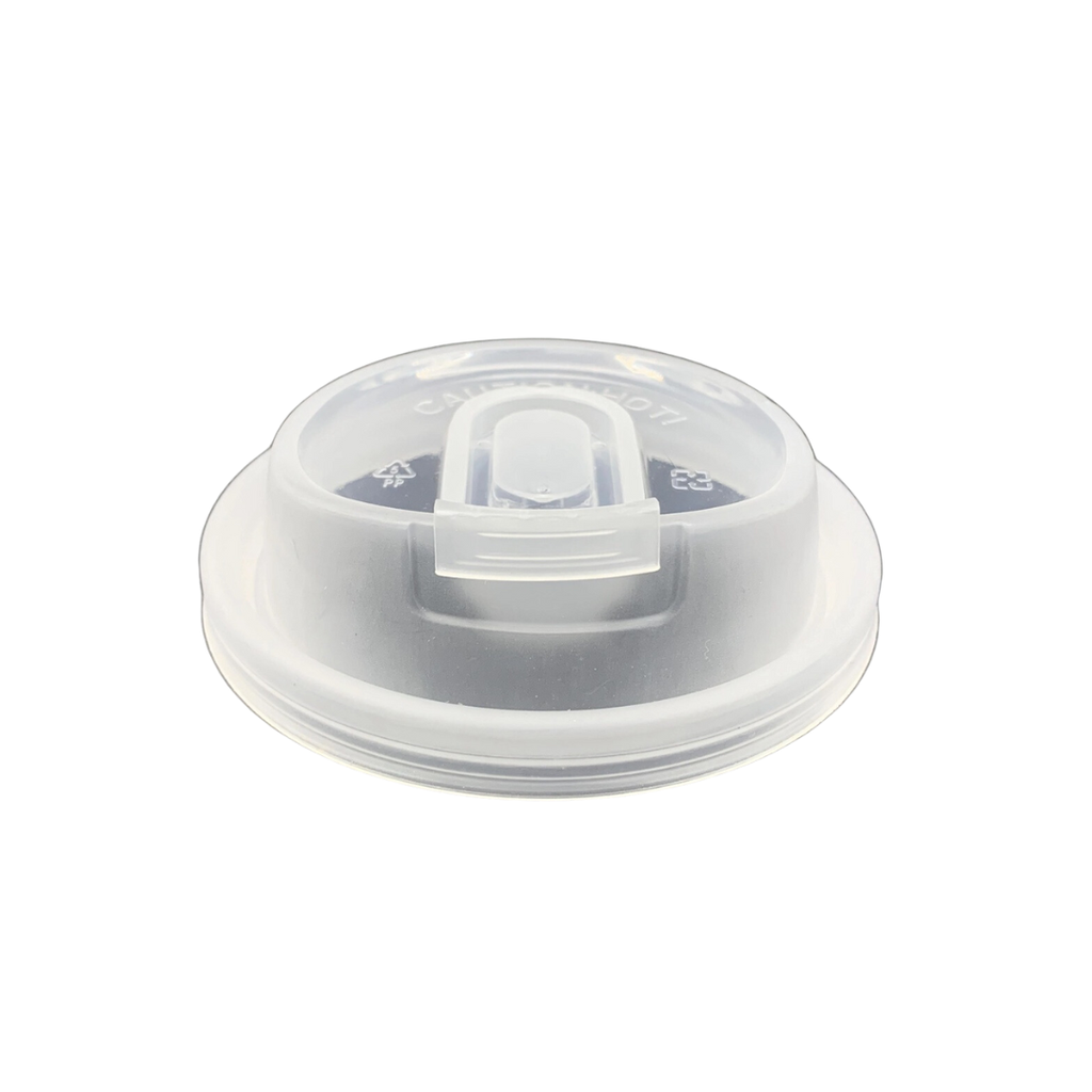 90mm PP Plastic Clear Lid 1000/ctn / غطاء كوب 90 مم بلاستيك حراري شفاف  1000 حبة