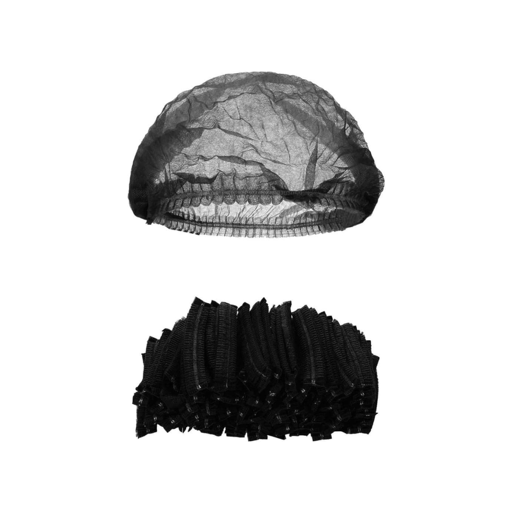 Black head cover 1000 pieces // غطاء رأس اسود كرتون 1000 حبة 