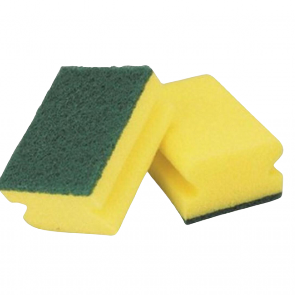 Dishwashing Sponge 9 Pieces / اسفنجة غسيل الاطباق 9 حبة
