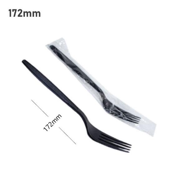 Plastic Forks black packed 1000 pieces small CTN // شوك بلاستيك مغلف اسود  كرتون صغير 1000 حبة 