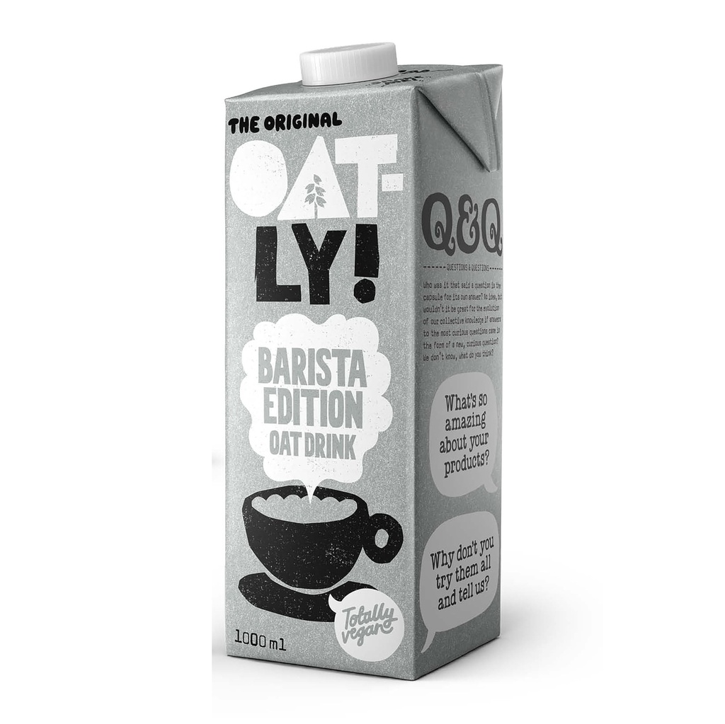 Oatly Barista Oat 6 Pieces / اوتلي باريستا شوفان 6 حبات 