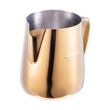 Gold Shrap Milk Pitcher 380ml Pitcher - Tache / بيتشر ذهبي تاش 380 مل