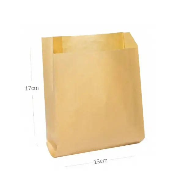 13×4×17cm Satchel Kraft Paper Bag 4000ctn / اكياس  ورق كرافت بدون قاعدة 13×4×17 سم  4000 حبة 