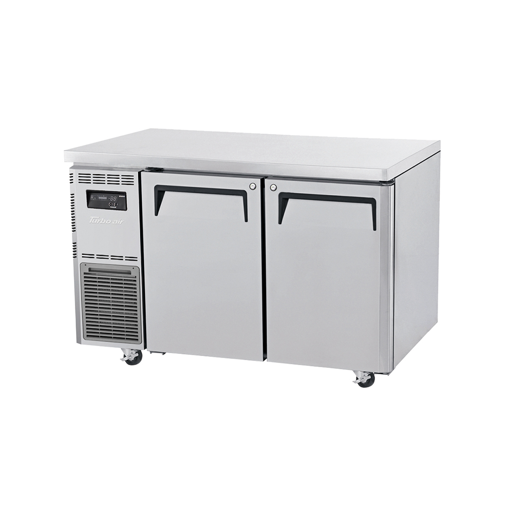 TURBO AIR: Steel Under Counter Refrigerator 311L/11Ft Model: KUR12-2 / اندر كاونتر ثلاجة ستيل 311 لتر - 11 قدم توربو اير
