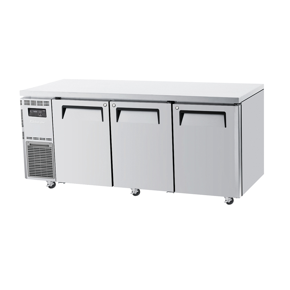 TURBO AIR: Steel Under Counter Freezer 516L/18Ft Model: KUF18-3 / اندر كاونتر فريزر ستيل 516 لتر - 18 قدم توربو اير