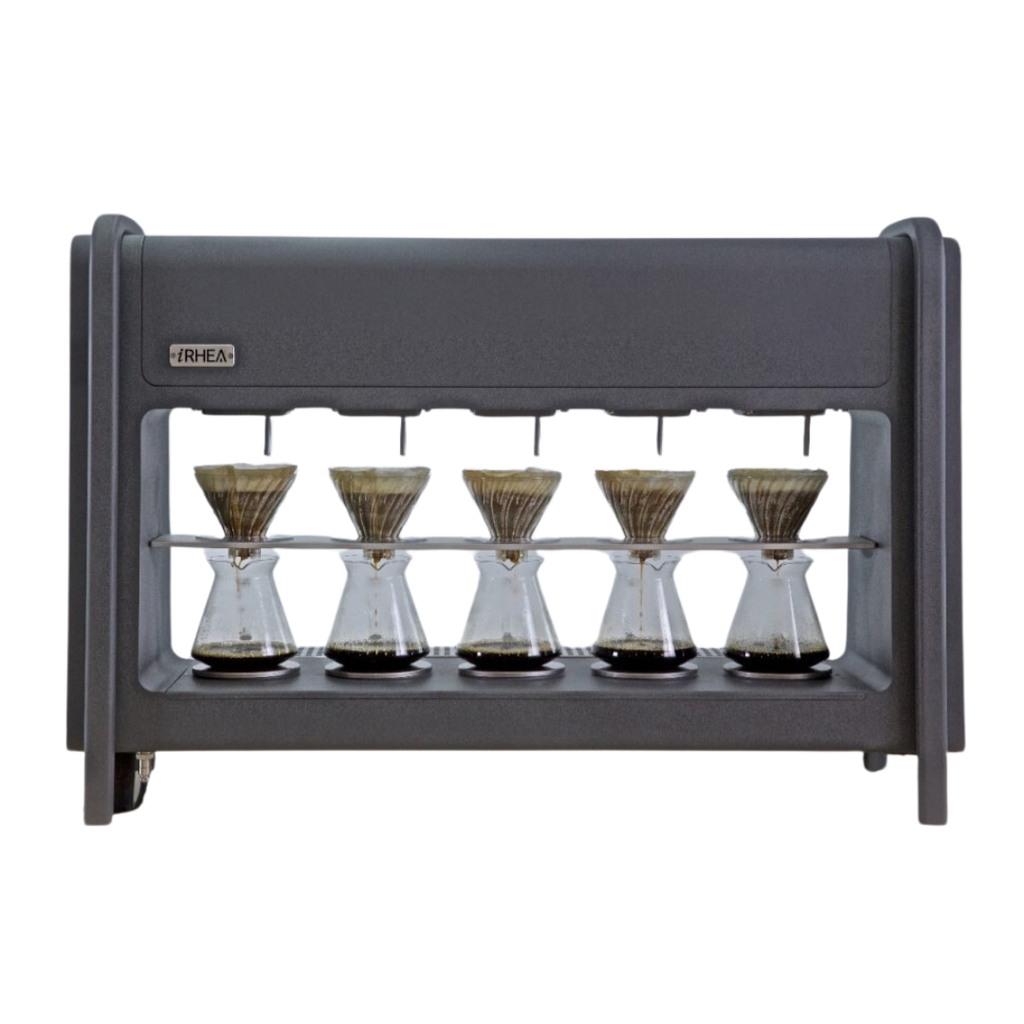Multi Automatic Brewing Coffee Machine iRhea M5 / جهاز تحضير قهوة التقطير الاوتوماتيكي ب 5 مجموعات