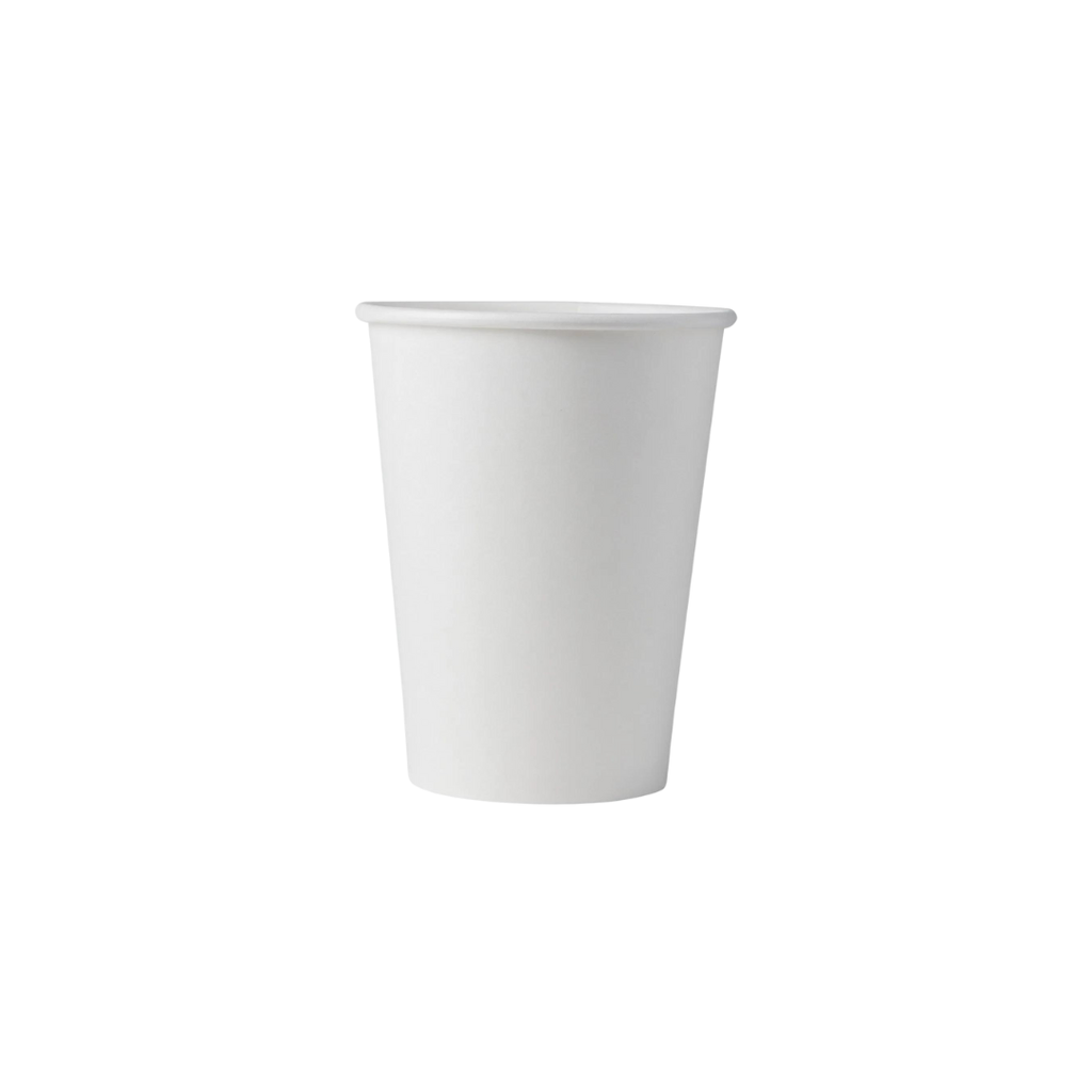 Paper Cup Single White 12 OZ 1000 Pieces / اكواب ورق 12 اونص سنقل ابيض كرتون 1000 حبه