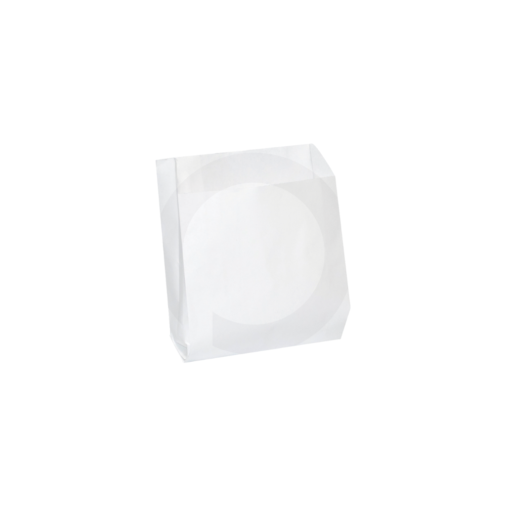 11×3×13cm Satchel White Paper Bag 1000/ctn / اكياس ورق ابيض بدون قاعدة11×3×13 سم  1000 حبة