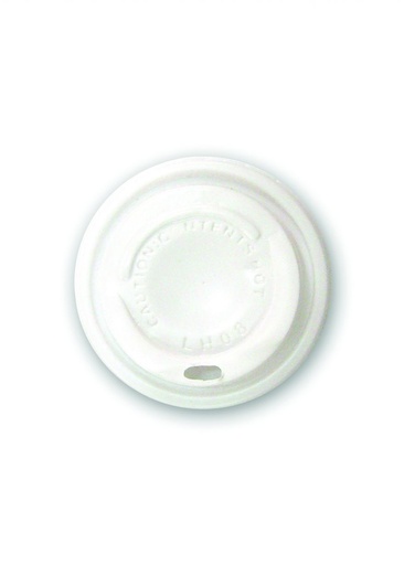 White covers cups 6 OZ 1000 Pcs / غطاء اكواب ابيض 6 اونص كرتون 1000 حبة