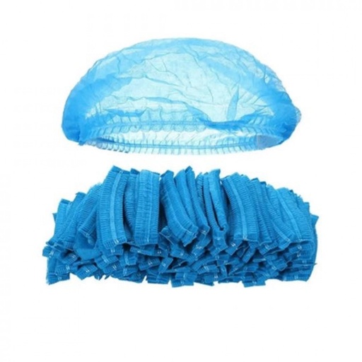 Blue head cover 1000 pieces / غطاء رأس ازرق كرتون 1000 حبة