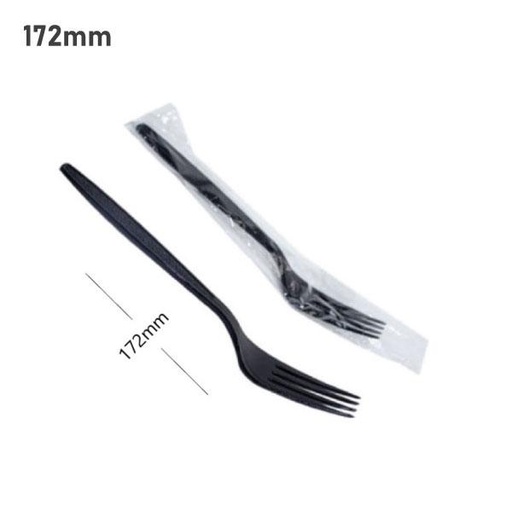 Plastic Forks black packed 1000 pieces small CTN / شوك بلاستيك مغلف اسود  كرتون صغير 1000 حبة 