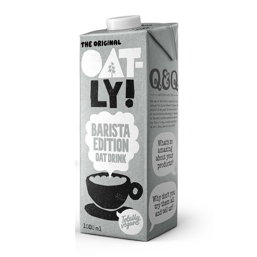 Oatly Barista Oat 6 Pieces // اوتلي باريستا شوفان 6 حبات 