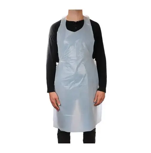 Plastic Apron Clear 1000 pieces / مريله بلاستيك شفاف كرتون 1000 حبة