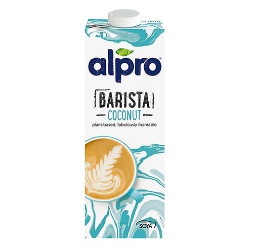 Alpro Barista Coconut 12 Pieces // البرو باريستا جوز الهند 12 حبة