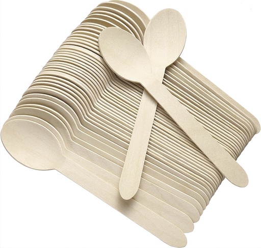 Wooden spoons 2000 pieces / ملاعق خشب كرتون 2000 حبة